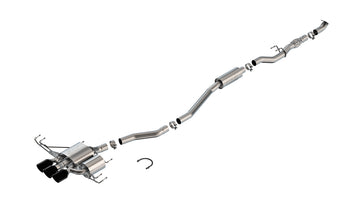 MT ATAK Catback Exhaust w/ 4in Tips - 0