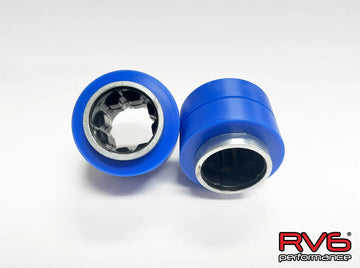 RV6 17+ Civic Type-R 2.0T FK8 Solid Front Compliance Mount V2 - 0