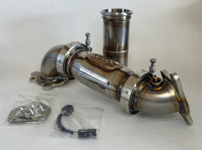 Axion Industries 1.5T Evolution 2N1 Downpipe + Front Pipe Combo