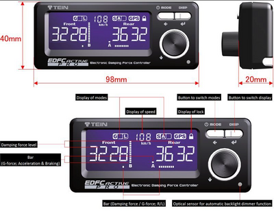 Tein EDFC Active Pro Suspension Damping Controller Kit - 0