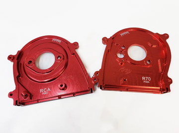 P2R Billet Timing Belt Back Cover Plate Kit - 15-20 Acura TLX - 0