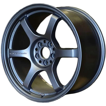Gram Lights 57DR 18x8.5 +37 Gunmetal Blue