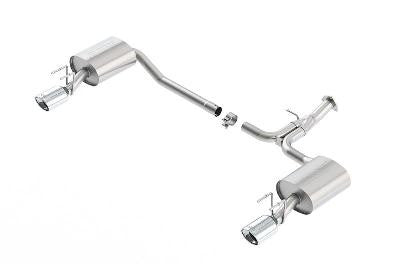 9th Gen Honda Accord Coupe 3.5L Sport 2.4L Borla Rear Section Exhaust S Type