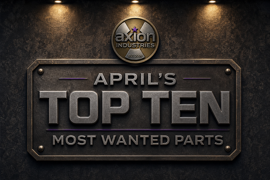 Checkout April's TOP TEN MOST WANTED Parts, Our Cerakote Offerings, & Updates On Our J-Swap!