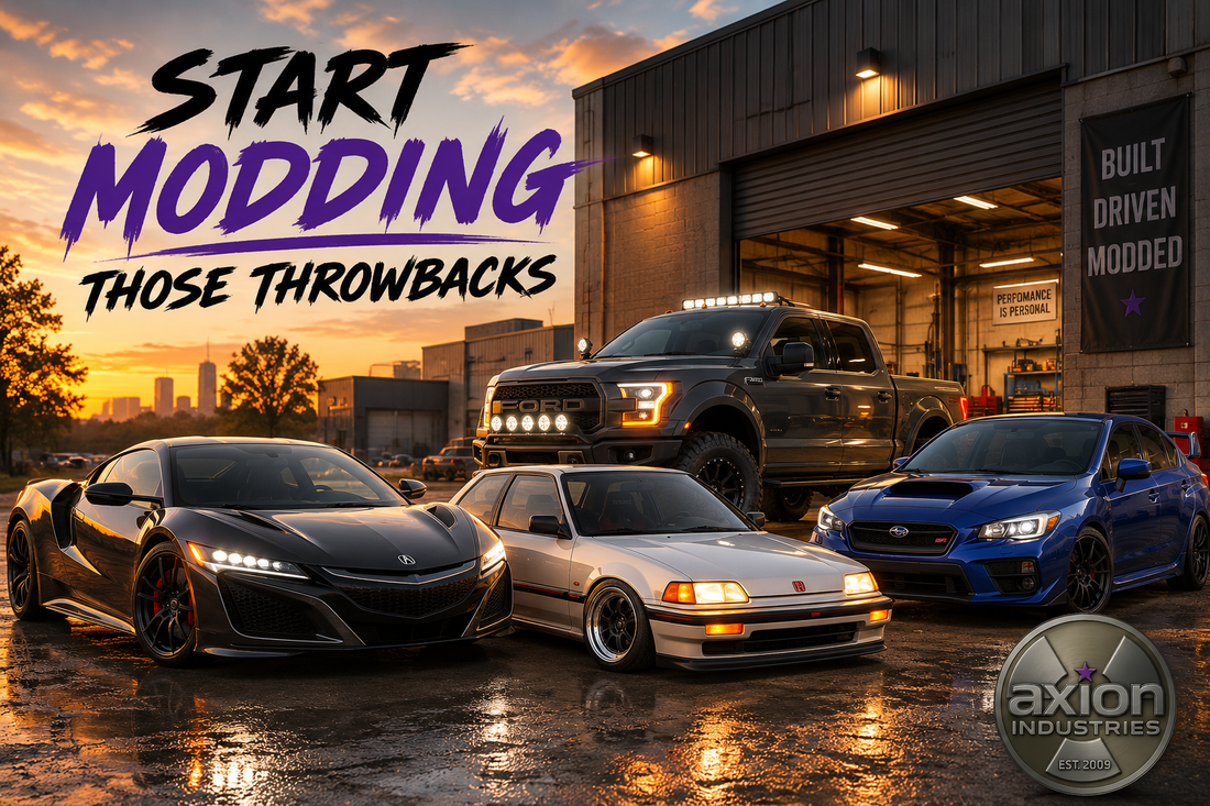 Modifying Older Model Cars Is the New Trend - Hop on Board With Us!