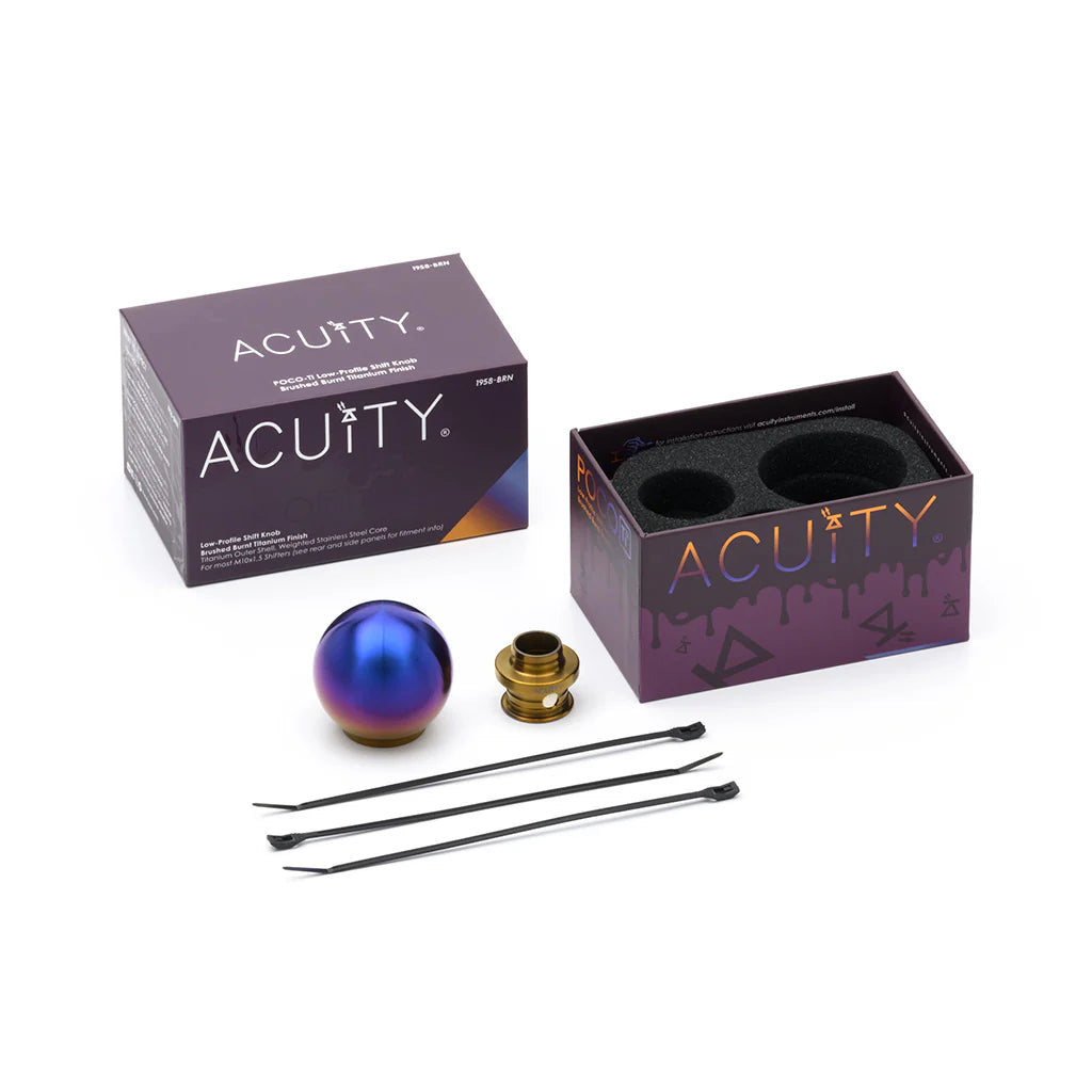 Acuity POCO-Ti Low Profile Shift Knobs - 0