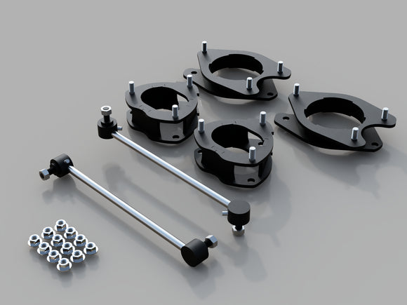 Honda Ridgeline 4×4 AWD 2″ Front And Rear Lift Kit