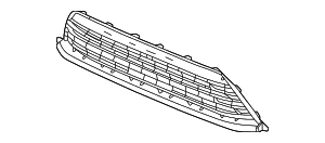 OEM FL5 Type-R Lower Front Bumper Grill