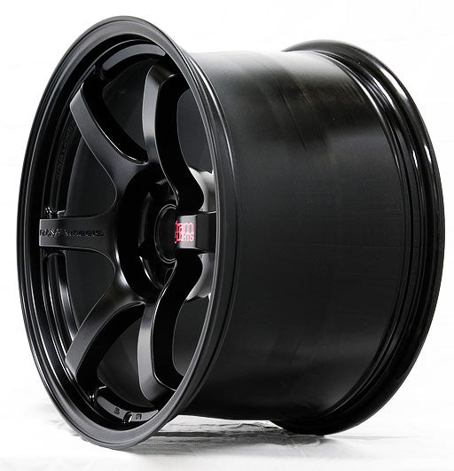 Gram Lights 57DR Wheel - 18x9.5 / Offset +38 / 5x114.3 (Semi Gloss Black) - 0