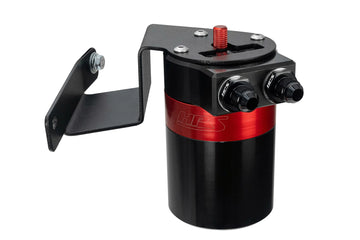 HPS Performance Aluminum Oil Catch Can Kit 2009-2014 Acura TSX 2.4L, 860-013 - 0