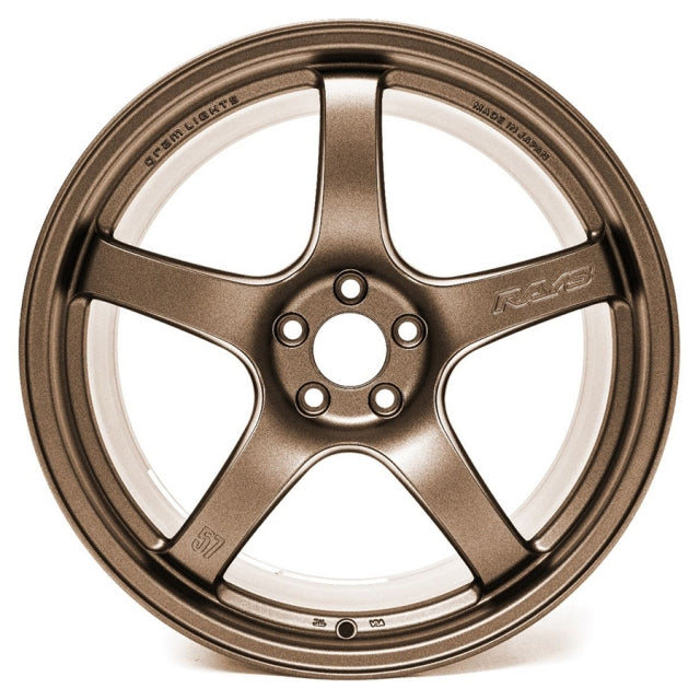 Gram Lights 57CR Wheel - 18x9.5 / Offset +38 / 5x114.3 (Bronze II)