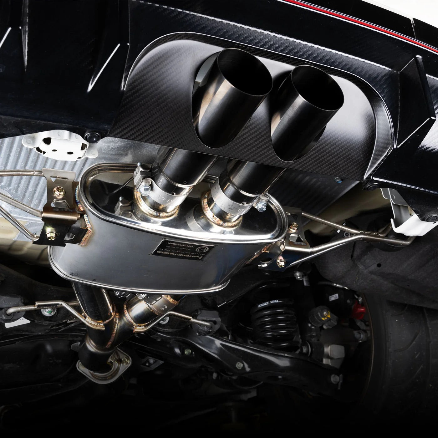 Hybrid Racing Formula Exhaust System