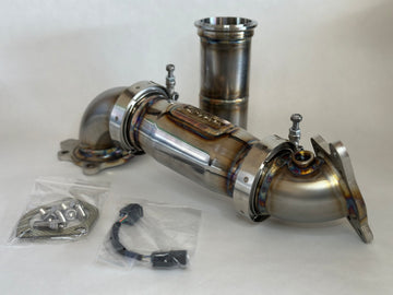 Axion Industries K20C 2.0t Evolution 2N1 downpipe