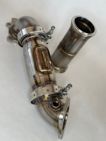 Axion Industries K20C 2.0t Evolution 2N1 downpipe - 0