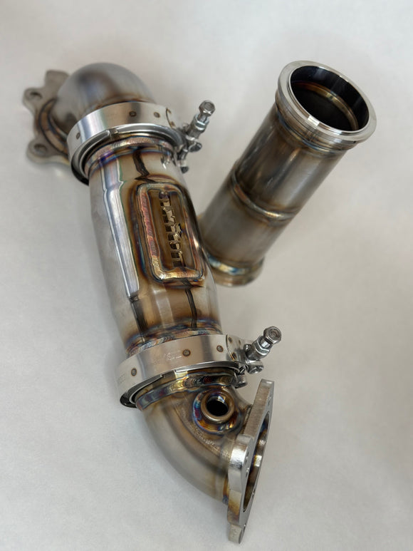 Axion Industries K20C 2.0t Evolution 2N1 downpipe