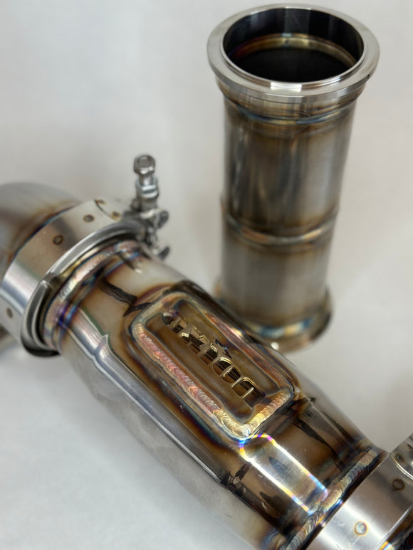 Axion Industries 1.5t Evolution 2N1 downpipe