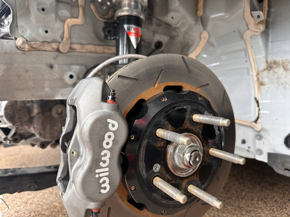 Axion Industries 11.6"  2 piece Wilwood 4 pot street/drag front brake kit