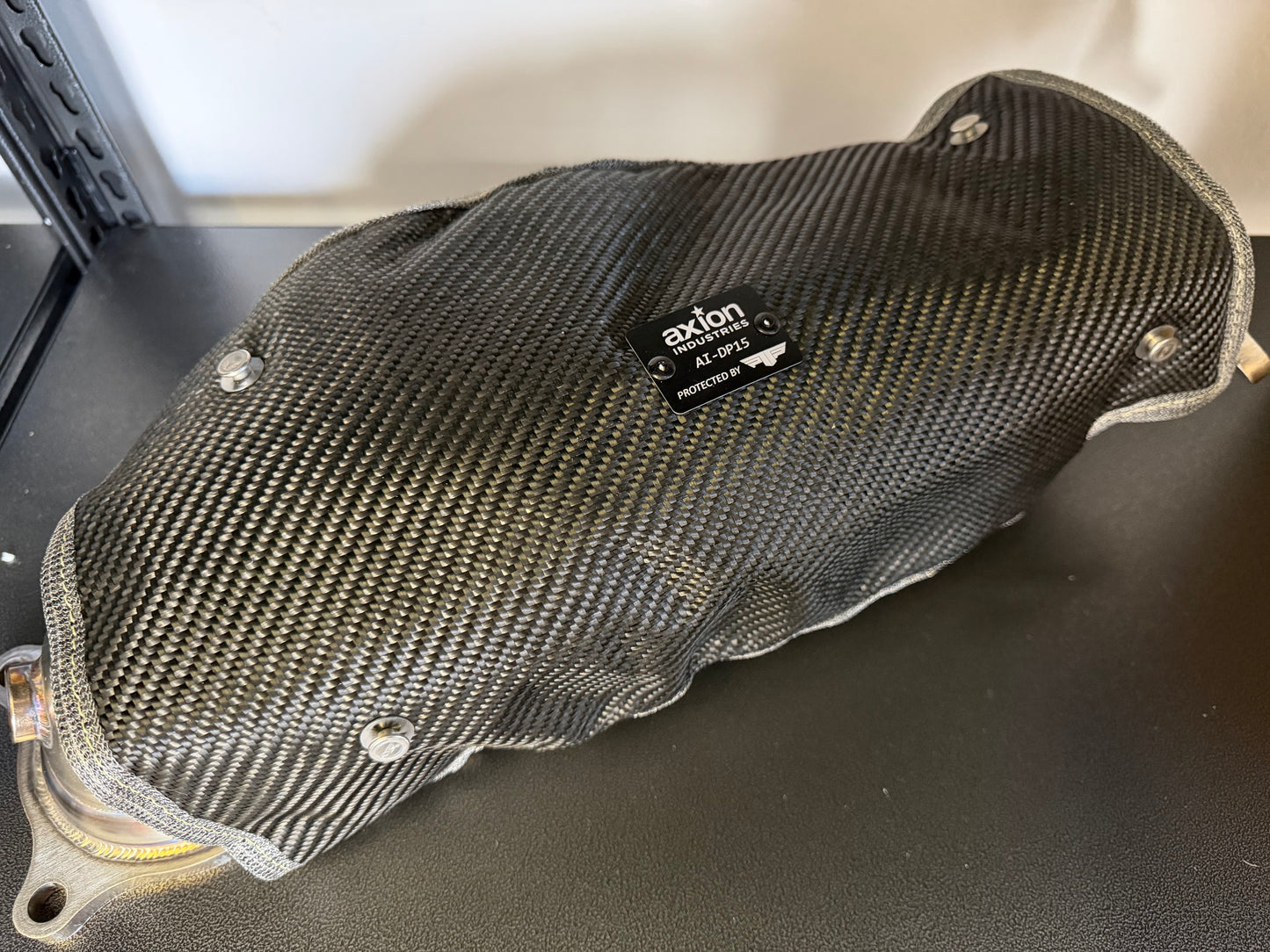 Axion Industries/PTP Downpipe Blanket (Black Lava Only) for 1.5t & 2.0t Evolution 2-N-1 Downpipe