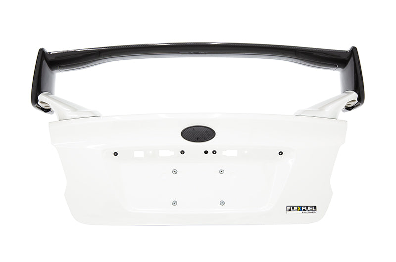OLM STI Style Carbon Fiber Gloss Black Spoiler w o bases - 2015 WRX STI