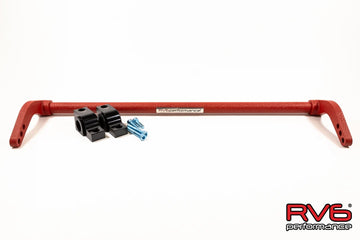 RV6 16+ CIVICX ADJUSTABLE CHROMOLY REAR SWAY BAR (25.4MM)