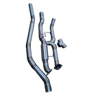 PLM Mid Pipe Exhaust Kit - 5th Gen Acura Integra | 11th Gen Honda Civic-1