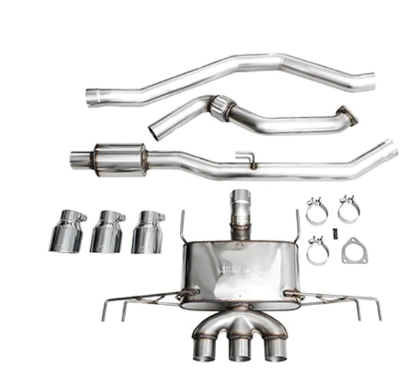 AWE Touring Catback Exhaust System | 11th Gen Honda Civic Type-R Silver - 0