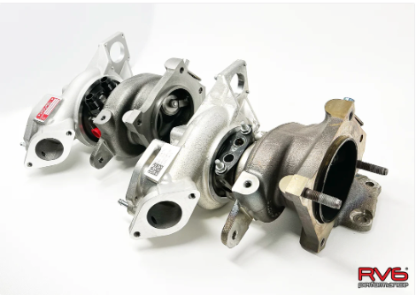 RV6 R660 RED Ball Bearing Turbo for FK8/FL5/DE5 2.0T With Bypass Valve