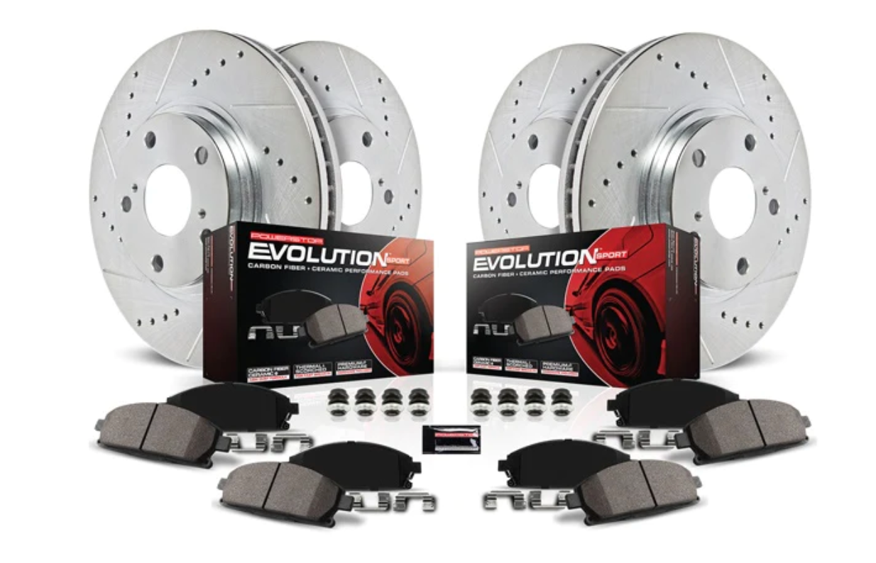 PowerStop Z23 Evolution Sport Brake Rotors + Pads - REAR ONLY