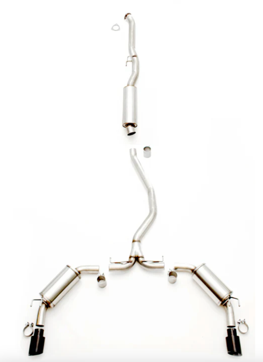 Thermal R&D Front Pipe Back Exhaust With Polished Tips