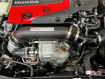 RV6 R660AS ANTISURGE / T51R RED BALL BEARING TURBO FOR (FL5/DE5) 2.0T WITH CF INLET PIPE - 0