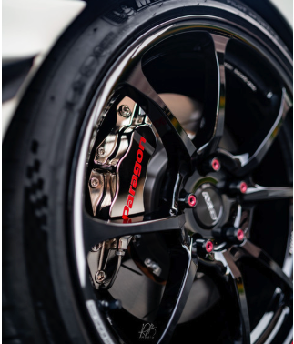 Paragon Track Performance Big Brake Kit (PA015 / PA035 6 piston) - Honda Civic Type R FK8/FL5 Front