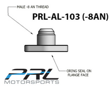 GT Turbo -8AN Ported Oil Drain Flange Slotted
