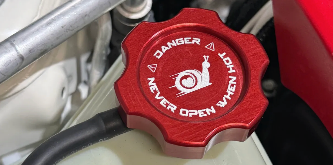 BILLET RADIATOR CAP COVER