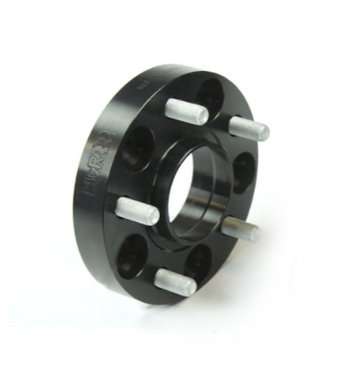H&R DRM Wheel Spacers (Black) - 20mm / 5x114.3 / 12x1.5 / Bore: 64