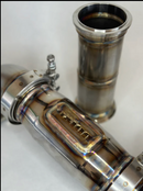 Axion Industries 1.5T Evolution 2N1 Downpipe + Front Pipe Combo-4