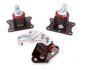 Innovative 04-08 Acura TSX K-Series Black Steel Mounts 60A Bushings - 10751-60A