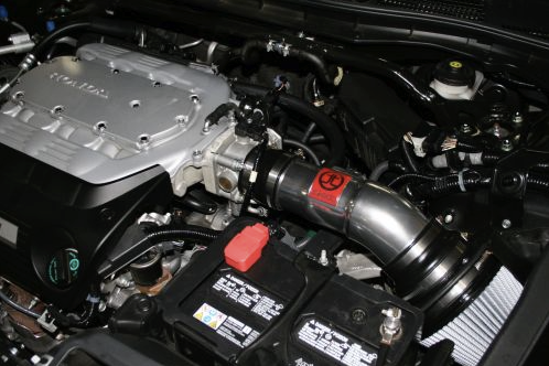 Takeda 08-12 Accord V6 / 09-14 TL Polished Pro Dry S Cold Air Intake