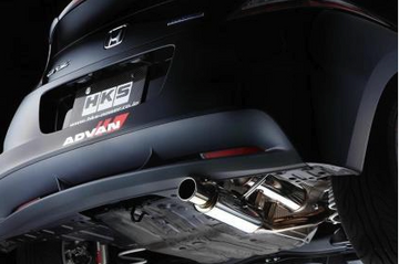 HKS Silent Hi-Power Cat-Back Exhaust | 11-16 Honda CR-Z (32016-AH030) - 0