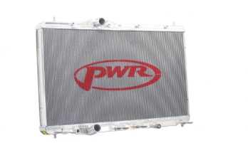 42mm Performance Racing Radiator (Honda Civic FK8 Type R 2017-21) OEM Mounting, OEM Fans, Track Version