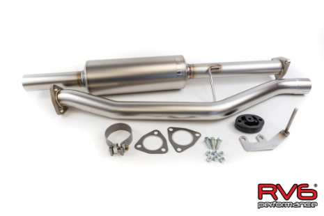 RV6 Resonated Midpipe Kit for Accord Sedan I4 (2.4L) (REQUIRES AXLE BACK)