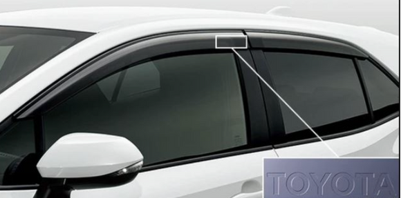 TOYOTA WINDOW VISOR: COROLLA 19-23, GR COROLLA 23