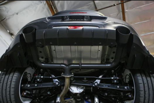 REMARK 2022+ Toyota GR86 Axleback Exhaust - Stainless Single Wall Tip - Stealth