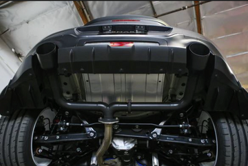 REMARK 2022+ Toyota GR86 Axleback Exhaust - Stainless Single Wall Tip - Stealth - 0