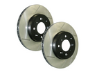 StopTech Front Slotted Brake Rotors Honda Civic Si (2017-2020) Passenger or Driver Side-1