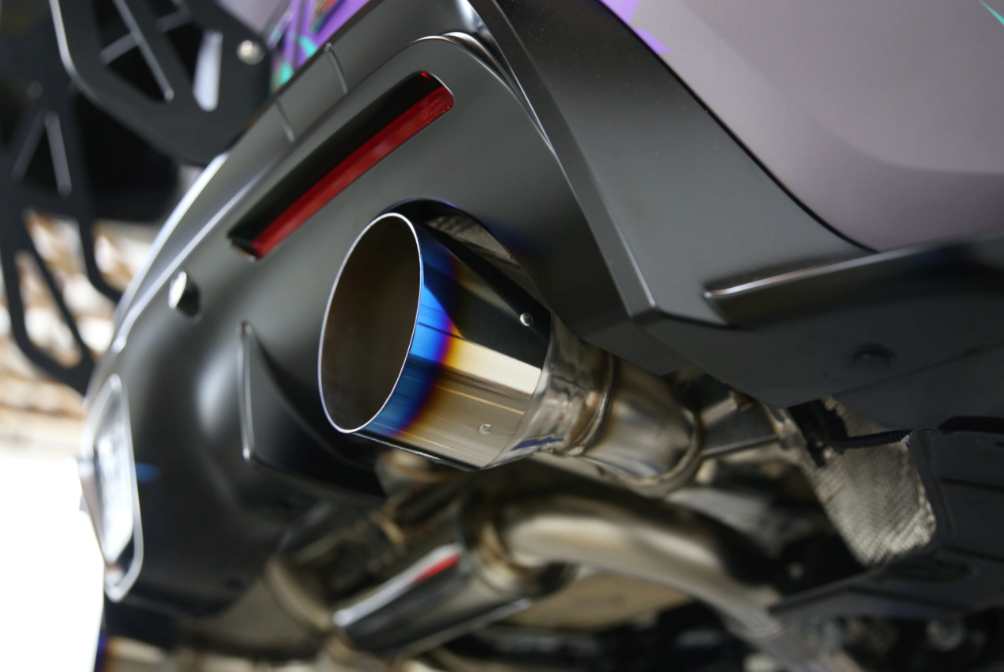 HKS 2019+ GR Supra W/O OPF Dual Hi-Power Ti Tip Catback Exhaust