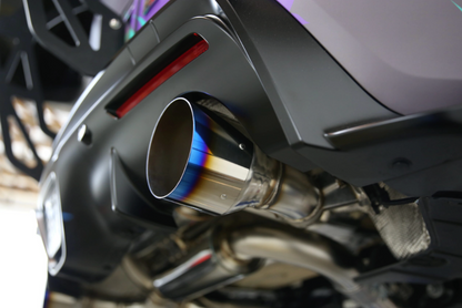 HKS 2019+ GR Supra W/O OPF Dual Hi-Power Ti Tip Catback Exhaust