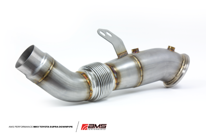 AMS Performance Toyota GR Supra Stainless Steel Race Downpipe