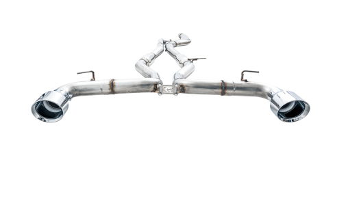 AWE Tuning 2020 Toyota Supra A90 Track Edition Exhaust - 5in Chrome Silver Tips