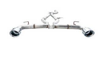 AWE Tuning 2020 Toyota Supra A90 Track Edition Exhaust - 5in Chrome Silver Tips - 0