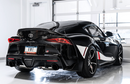AWE 2020 Toyota Supra A90 Resonated Touring Edition Exhaust - 5in Diamond Black Tips-3